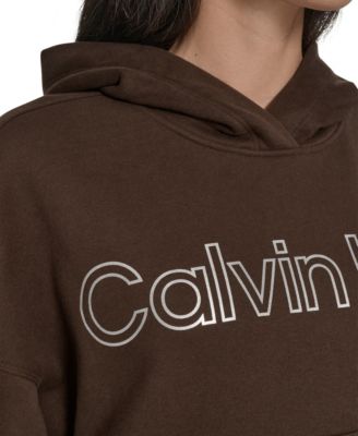 Women's Performance Metallic Outline Logo Fleece Hoodie