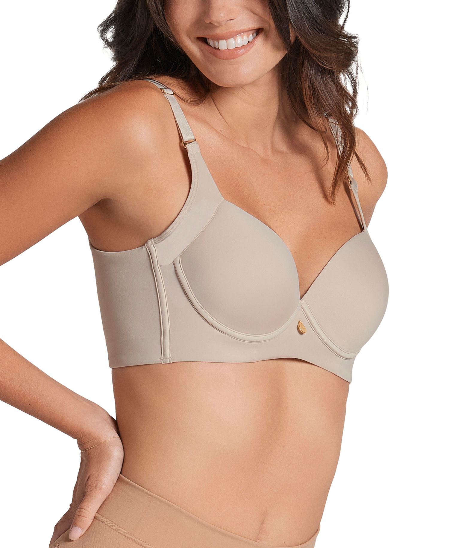Back Smoothing Bra with Soft Full Coverage Cups 011970