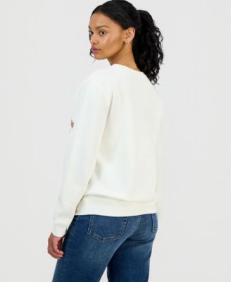 Juniors' Hello Kitty Gingerbread Crewneck Sweatshirt