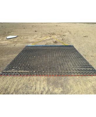 53HPDM ATV/UTV 5' x 3' Zinc & Steel Field Surface Leveling Drag Mat