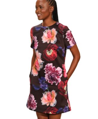 Women's Crew Neck Mini Dress