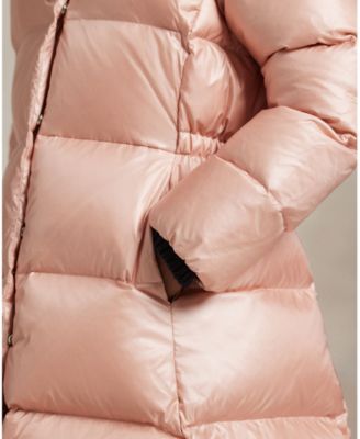 Girls' 7-16 Metallic Hooded Long Sleeves Jacket