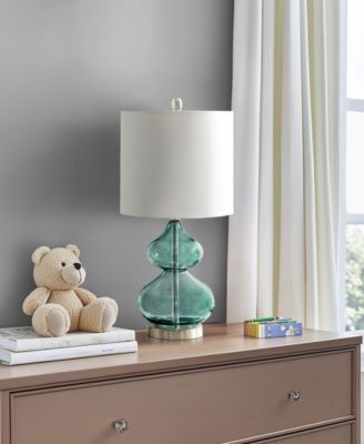 Ellipse Curved Gourd Glass Table Lamp, Set of 2