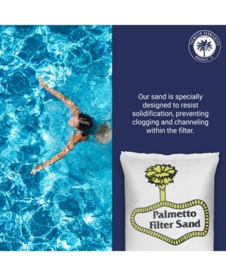 Filter Sand for Residential Commercial Pool Filters, 50 lb (2 Pack)