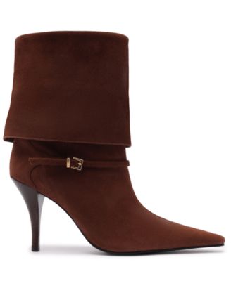 Women's Rudy Buckle Pointed Toe Dress Booties
