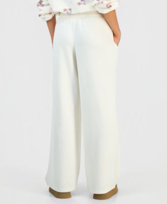 Juniors' Polar Fleece High-Rise Pants 