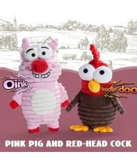 5 PCS Entire Barnyard Dog Toys with Squeaky Sounds,Christmas gift,Durable and Stimulating Plush Toys for Small to Large Dogs