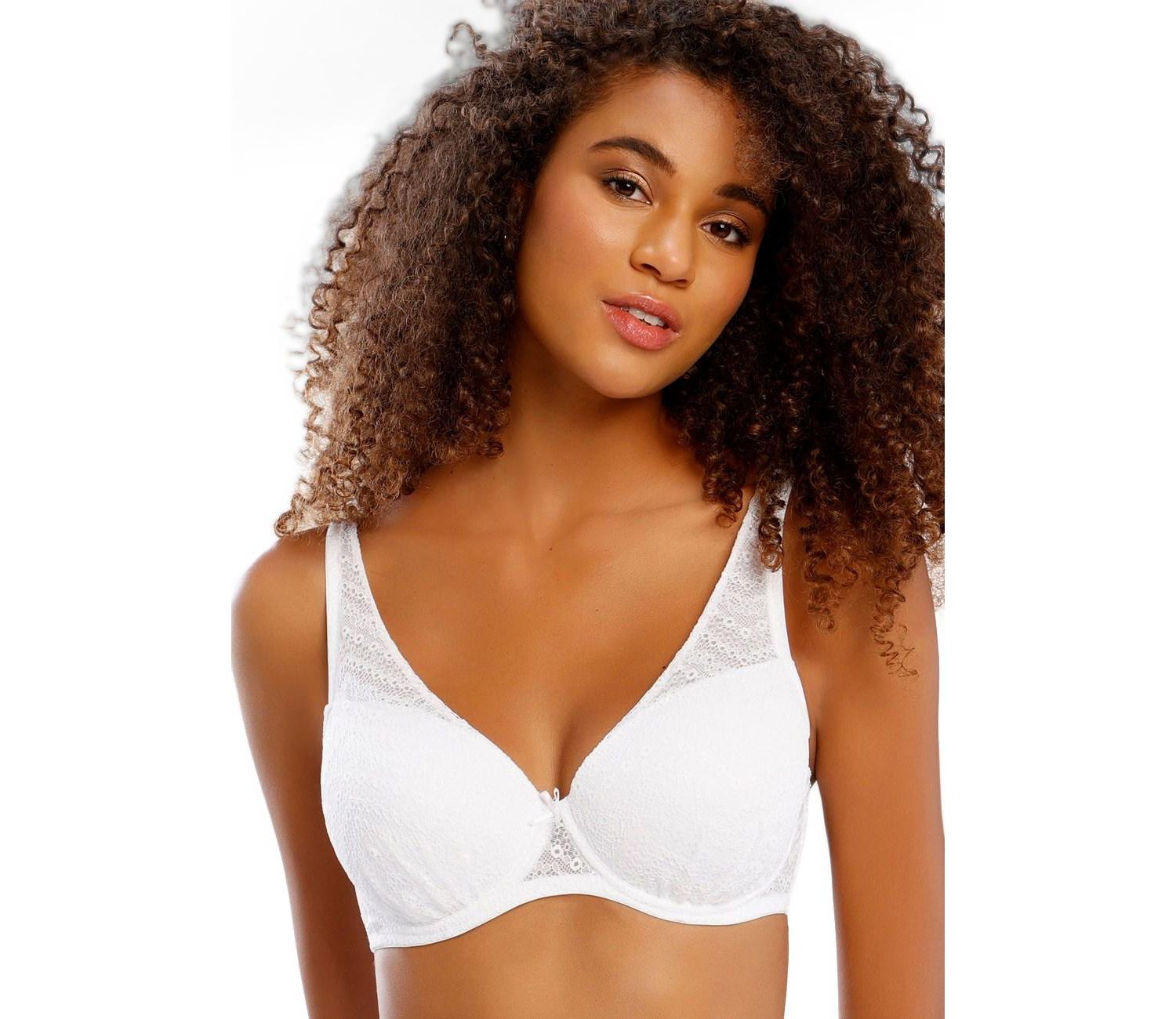Women's Underwire Lightly Padded Plunge Bra