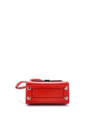 Small Boxyz Top Handle Bag Leather