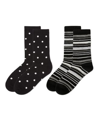 Women's 2 Pair Pack Cashmere Blend Crew Socks