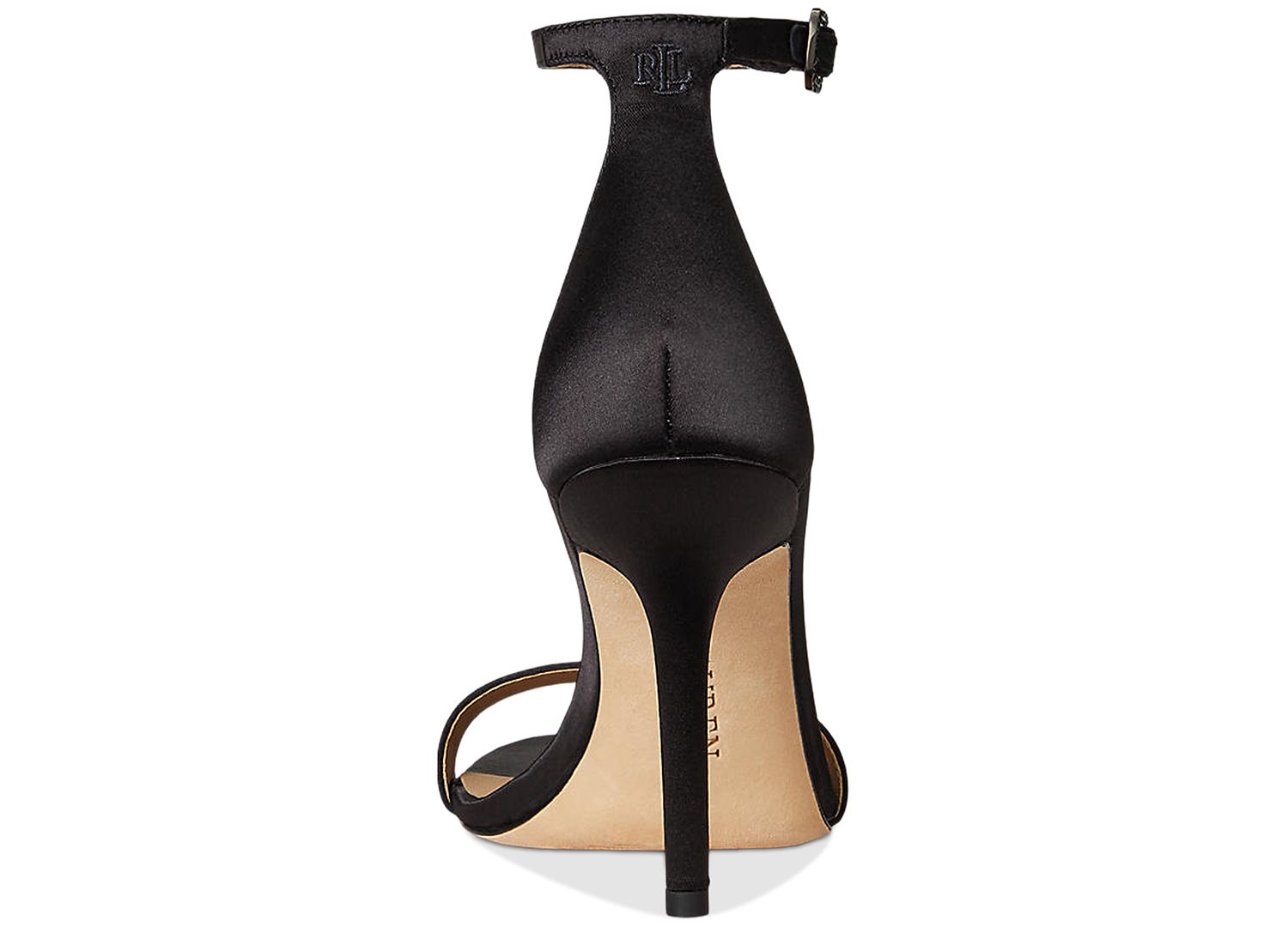 Women's Allie Pav&eacute;-Buckle Satin Sandals
