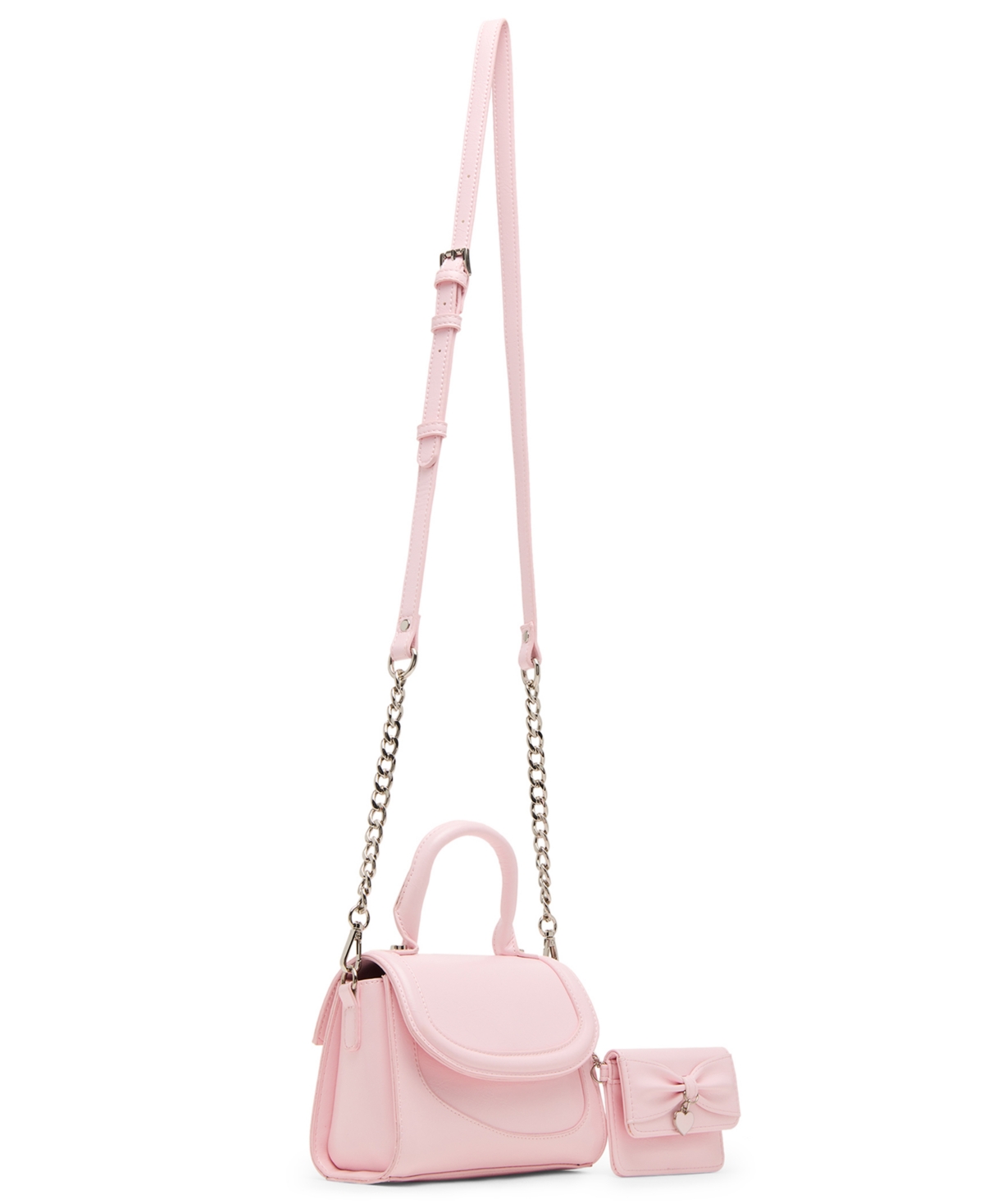 Madden Girl Boxed Morganb Top Handle With Wallet In Pink