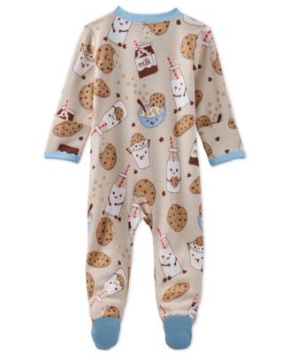 Baby Boys Scout 2-Way Zip Footed Sleep and Play Coveralls