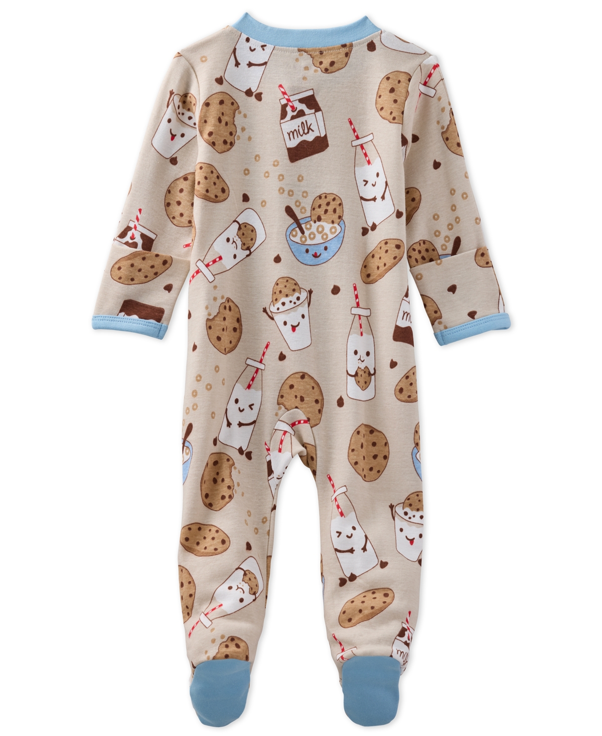 Butterblu Baby Scout Sleep And Play Bodysuit In White