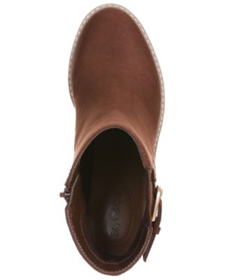 Women's Vaill Lug Wedge Booties, Macy's Exclusive