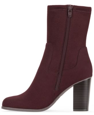 Women's Anitaa Stretch Regular Calf Booties, Macy's Exclusive