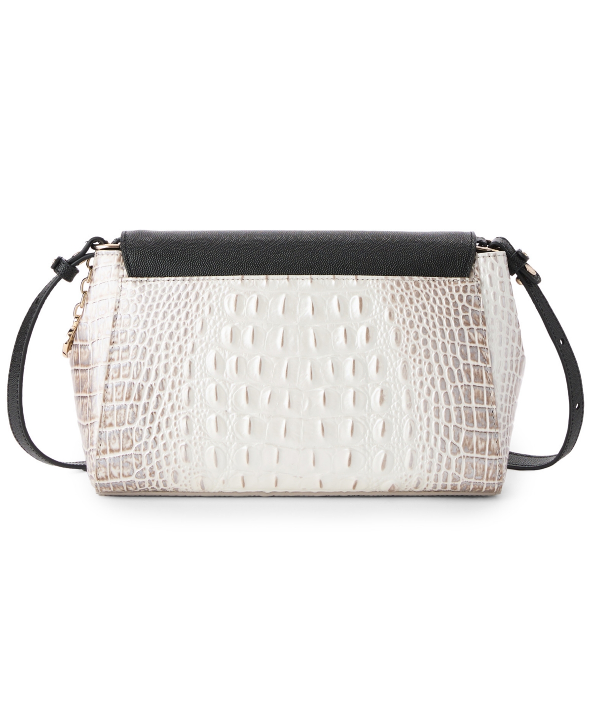 Brahmin Jenah Multi-functional Small Crossbody Bag In Black