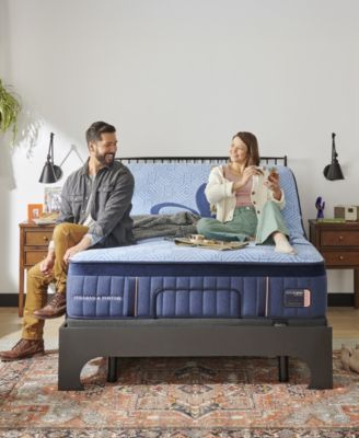 Lux Hybrid Elite 14.5" Medium Tight Top Mattress Set, Queen Split