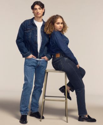 Women's 501 Curve High-Rise Straight-Leg Jeans