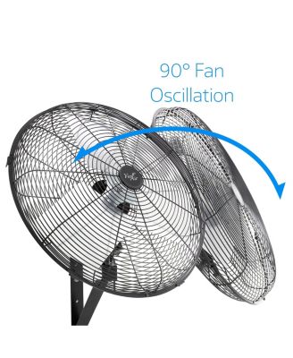 20 Inch Indoor Oscillating Industrial Wall Fan