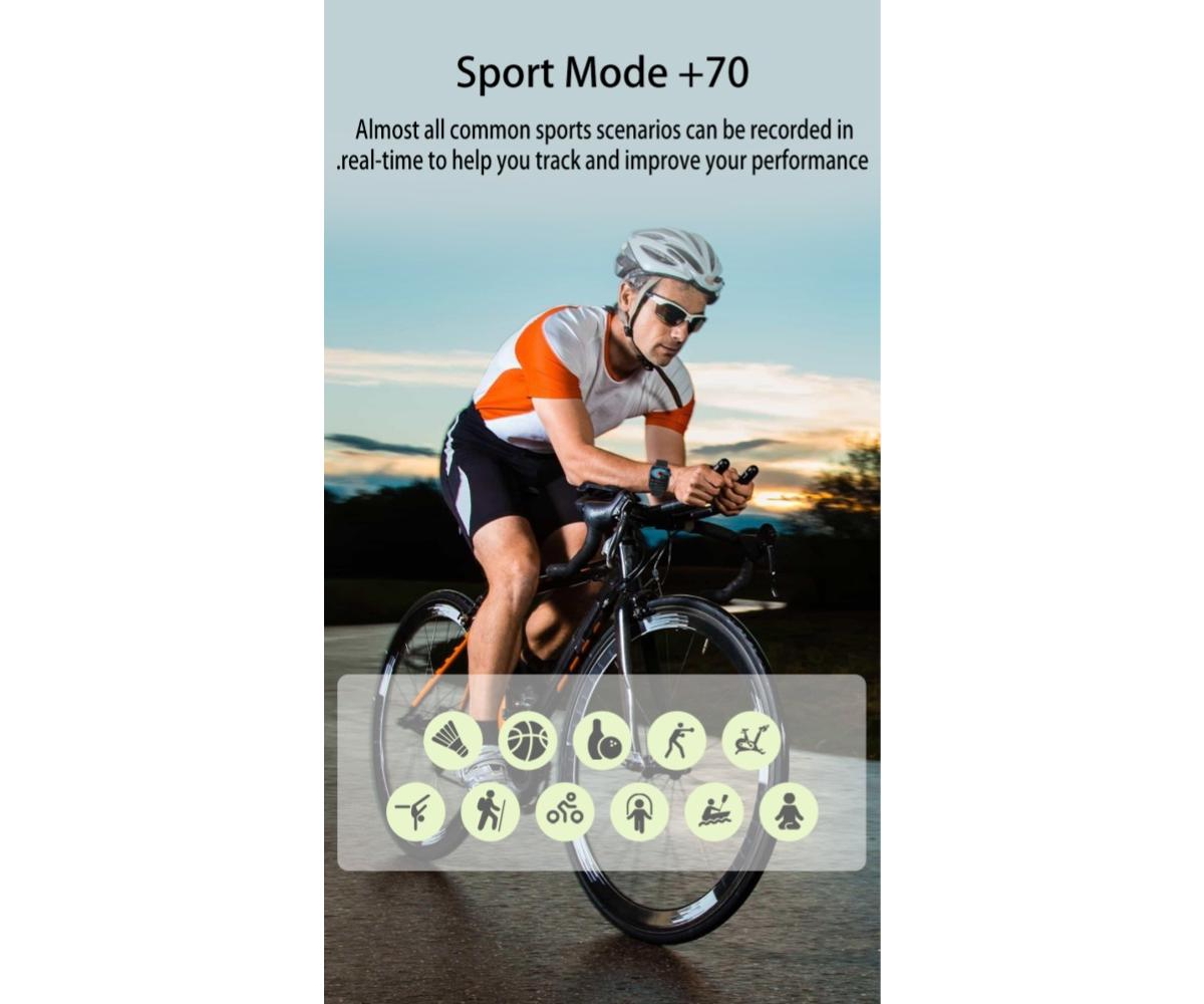 Ruxing Smart 1.91'' Smart Watches for Women Men Photography multifunctional With Bluetooth Call, Health Monitoring, IP67