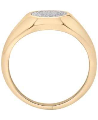 Diamond Circle Ring (1/6 ct. t.w.) in 10K Yellow Gold, Created for Macy's