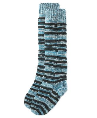 Women's Tri Line Sherpa-Lined Lounge Sock