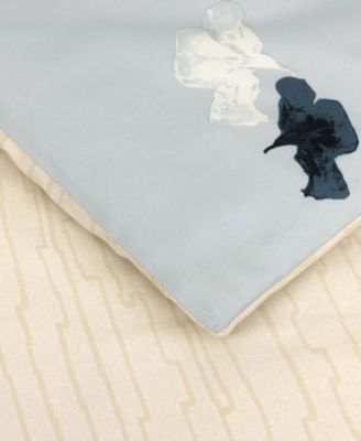 Moon Flowers Luminous Duvet Cover, King