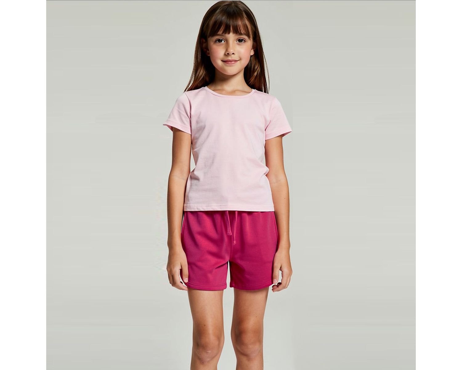 Toddler Girls Fair Trade Organic Cotton Pocket Track Shorts