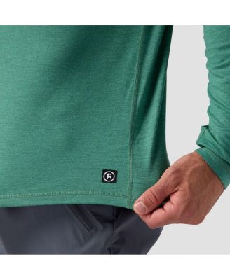 Men's Destination 1/4-Zip Top Performance Shirts Long Sleeve