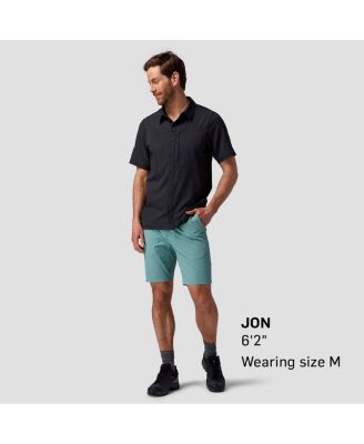 Men's Tahoe Woven Short-Sleeve Snap-Up Shirt Performance Shirts Short Sleeve