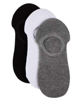 Women's 3 Pair Silky-Soft No Show Rayon Blend Sneaker Liners