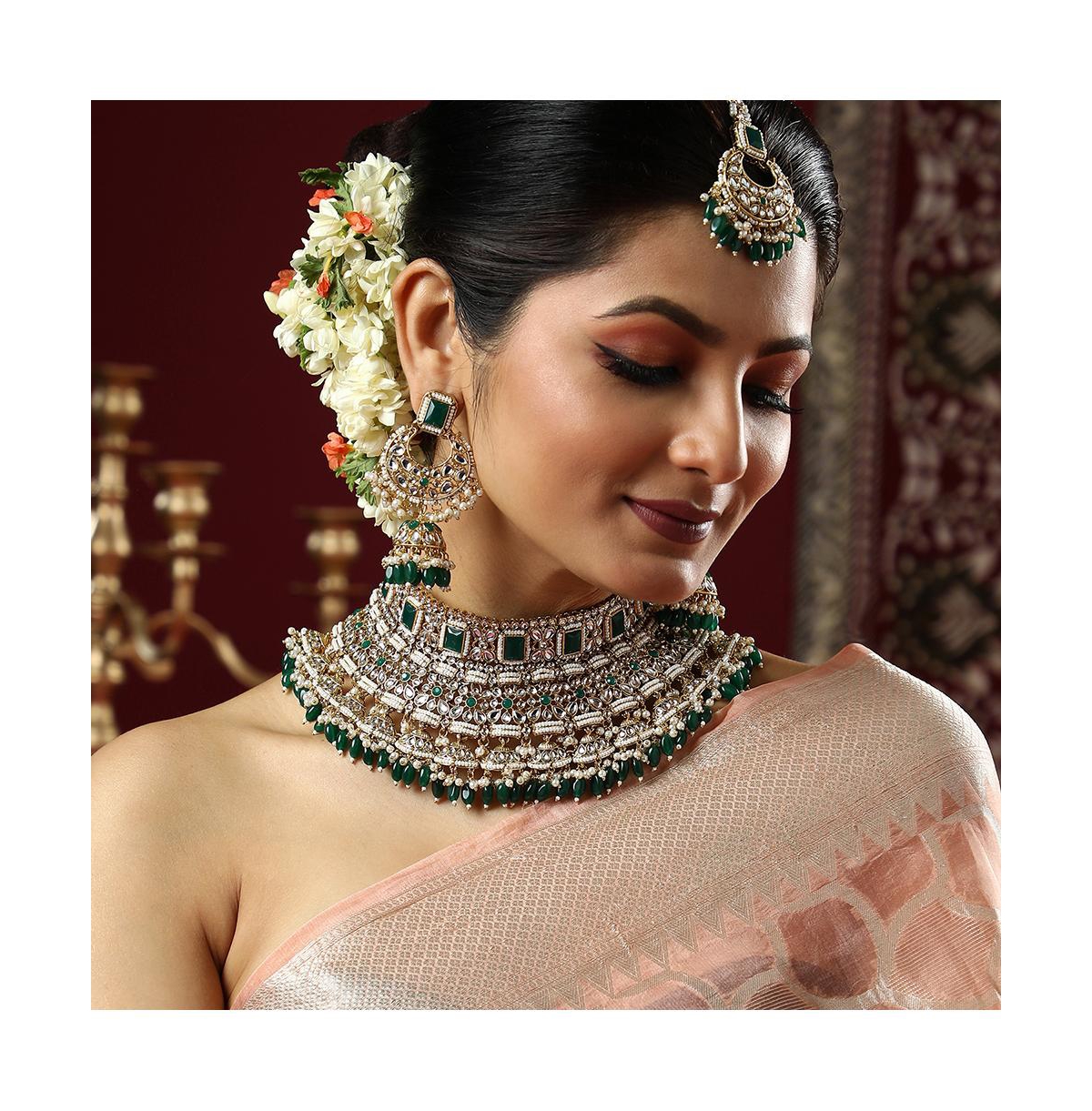 Sohi Women's The Sultana Jewellery Set In Gold