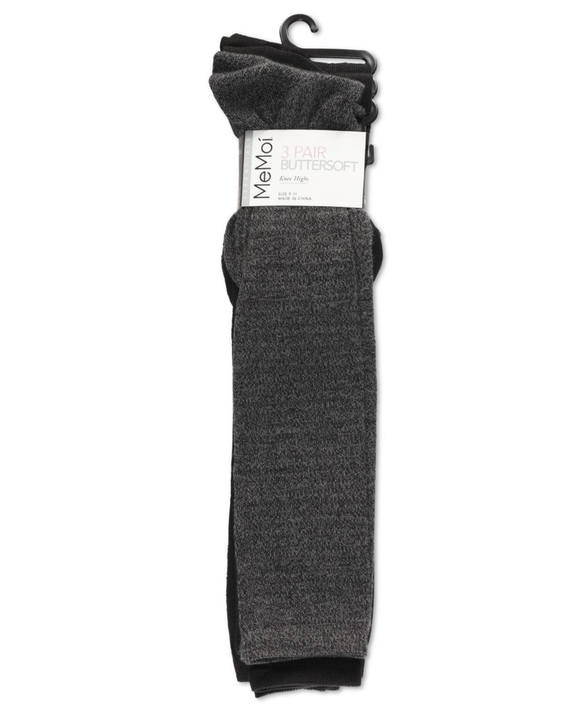 MeMoi Women's 3 Pairs Buttersoft Knee-High Socks