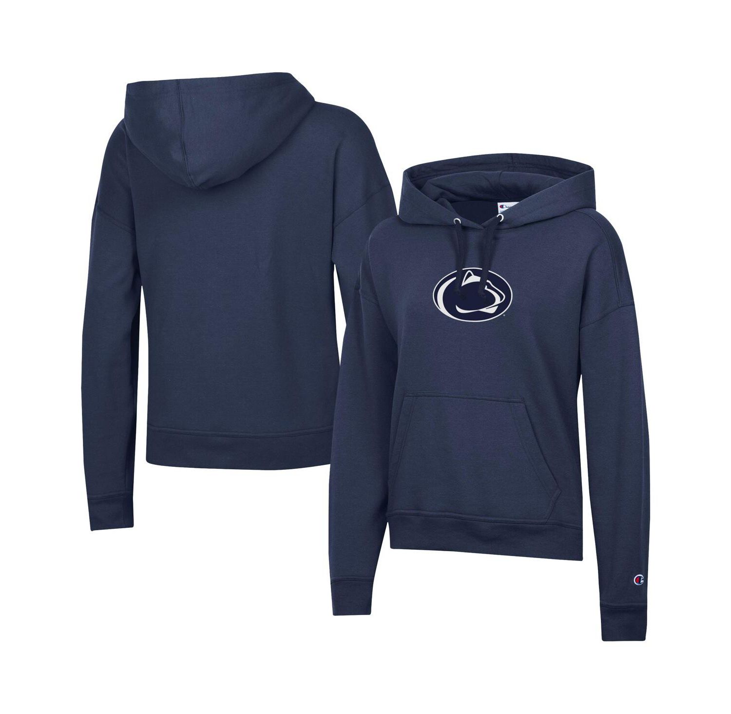 Women's Navy Penn State Nittany Lions Power Blend Fleece Hoodie
