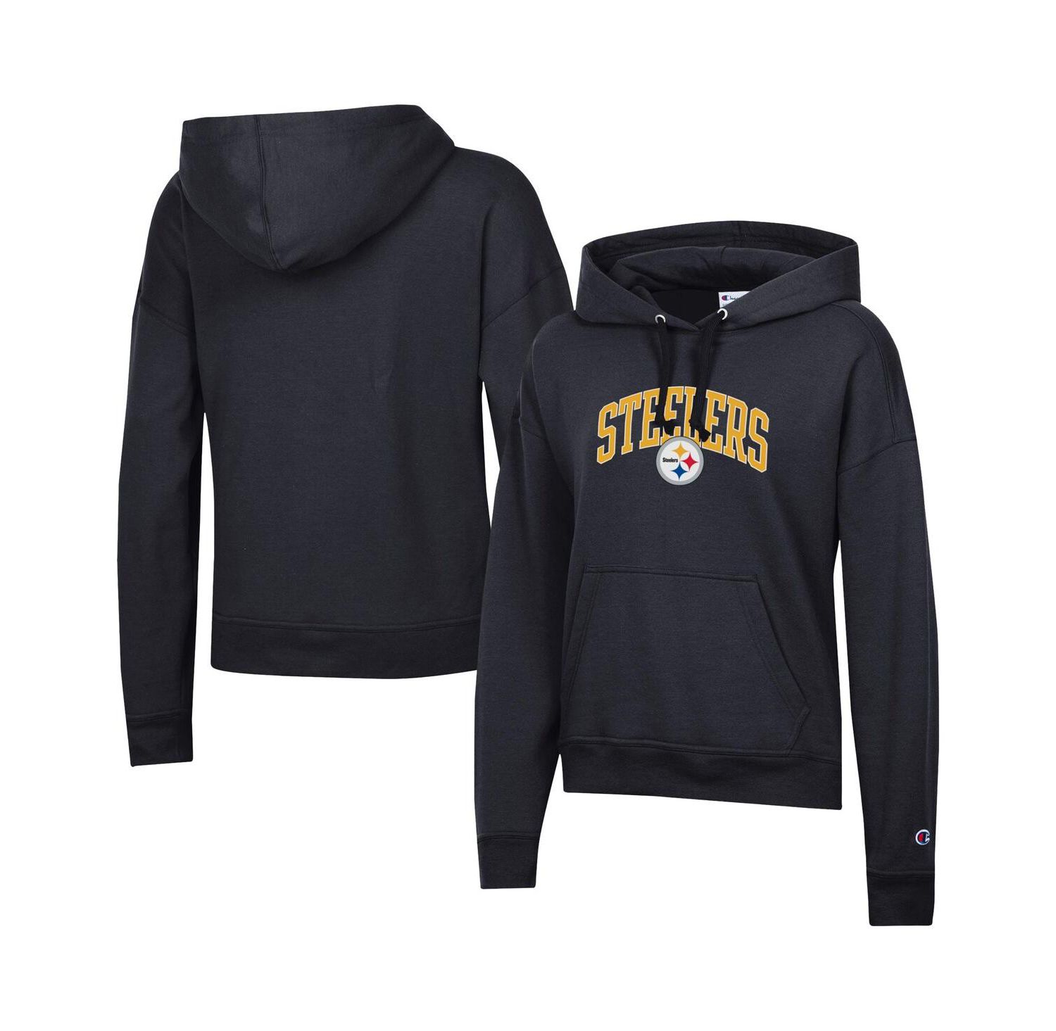 Women's Black Pittsburgh Steelers Power Blend Hoodie