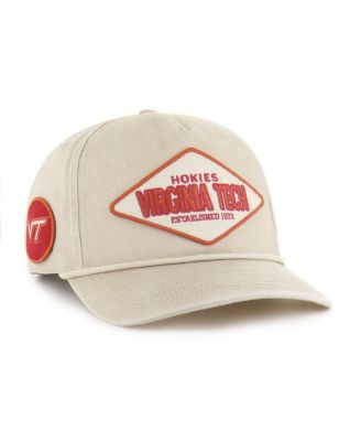 '47 Brand - Men's and Women's Cream Virginia Tech Hokies Outdoorsmen Cairn Hitch Adjustable Hat