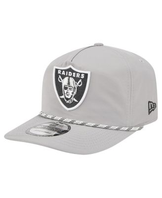 New Era - Men's Silver Las Vegas Raiders Rope 19TWENTY Hat