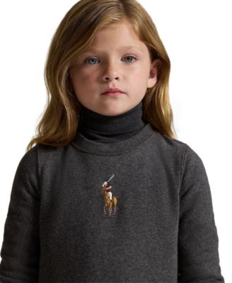 Girls' 2T-6X Big Pony Pull-on Sweatshirt Dress