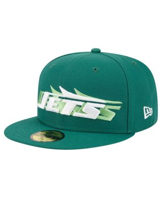 New Era - Men's Green New York Jets Tri-Hit 59FIFTY Fitted Hat