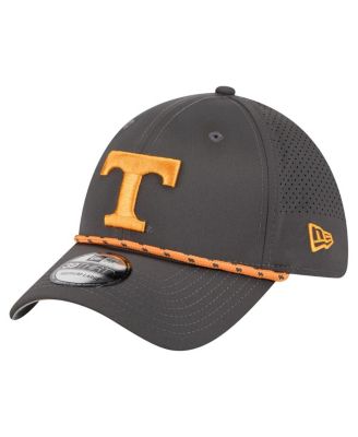 New Era - Men's Charcoal Tennessee Volunteers Rope 39THIRTY Flex Hat