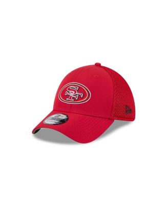 New Era - Men's Scarlet San Francisco 49ers Outline 39THIRTY Flex Hat