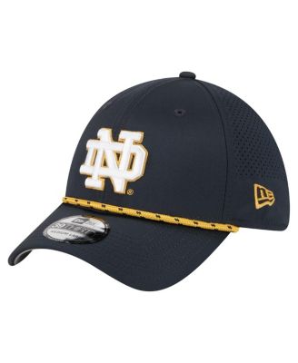 New Era - Men's Navy Notre Dame Fighting Irish Rope 39THIRTY Flex Hat
