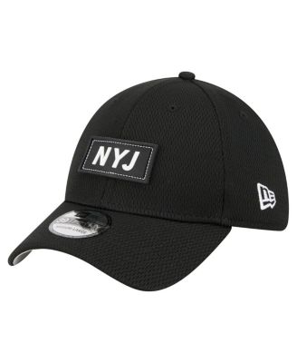 New Era - Men's Black New York Jets Scoreboard 39THIRTY Flex Hat