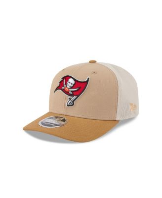 New Era - Men's Light Beige Tampa Bay Buccaneers Two-Tone Trucker 9SEVENTY Adjustable Hat