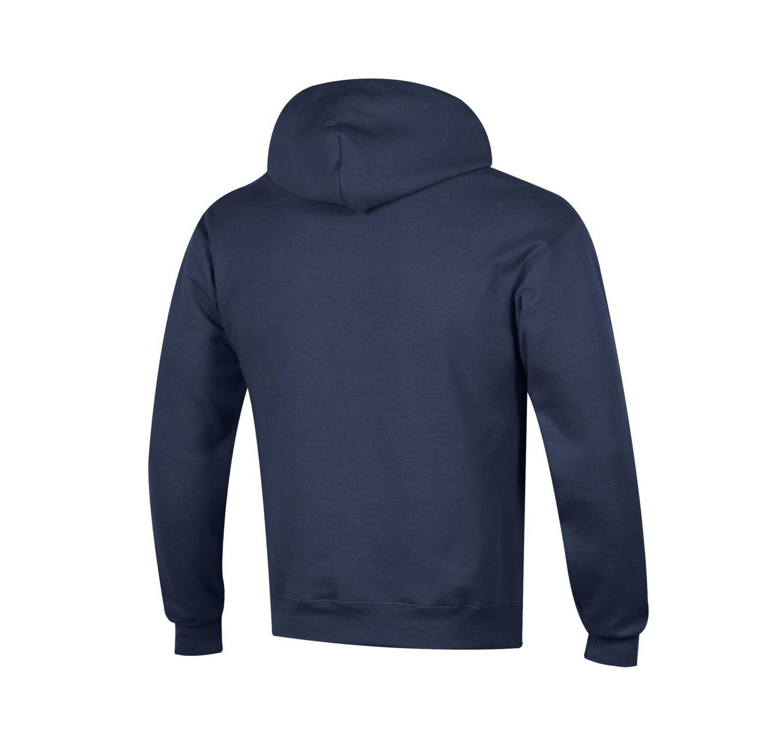 Men's Navy Midshipmen Arched Logo Fleece Pullover Hoodie