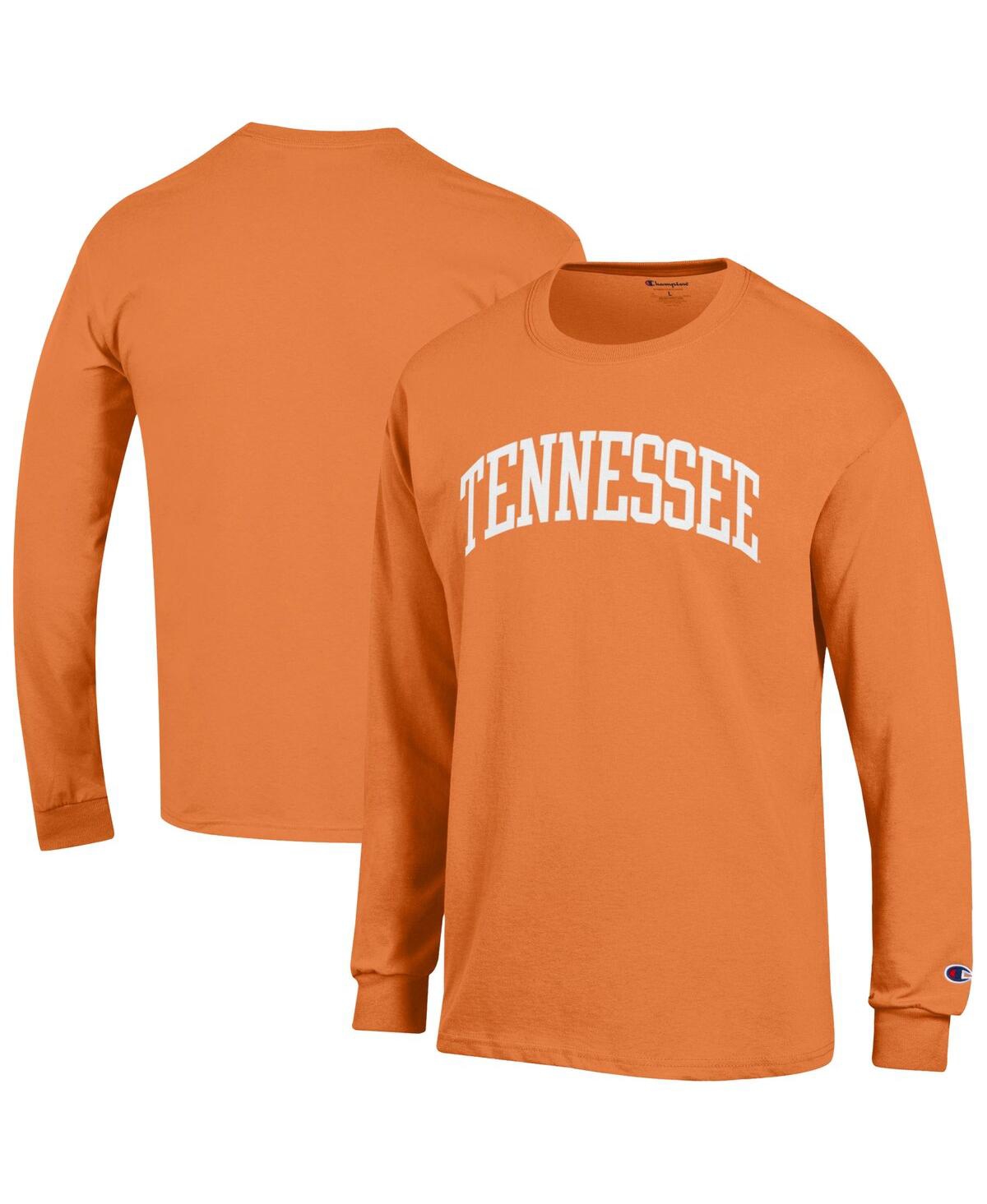 Champion Men's Tennessee Orange Tennessee Volunteers Basic Arch Long Sleeve T-Shirt - Tennessee Orange