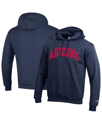 Champion - Men's Navy Arizona Wildcats Basic Arch Fleece Pullover Hoodie
