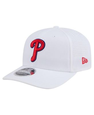 New Era - Men's White Philadelphia Phillies COOLERA 9SEVENTY Adjustable Hat