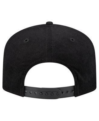 Men's Black Dallas Cowboys Retro Joe Nostalgic Corduroy Golfer Adjustable Hat